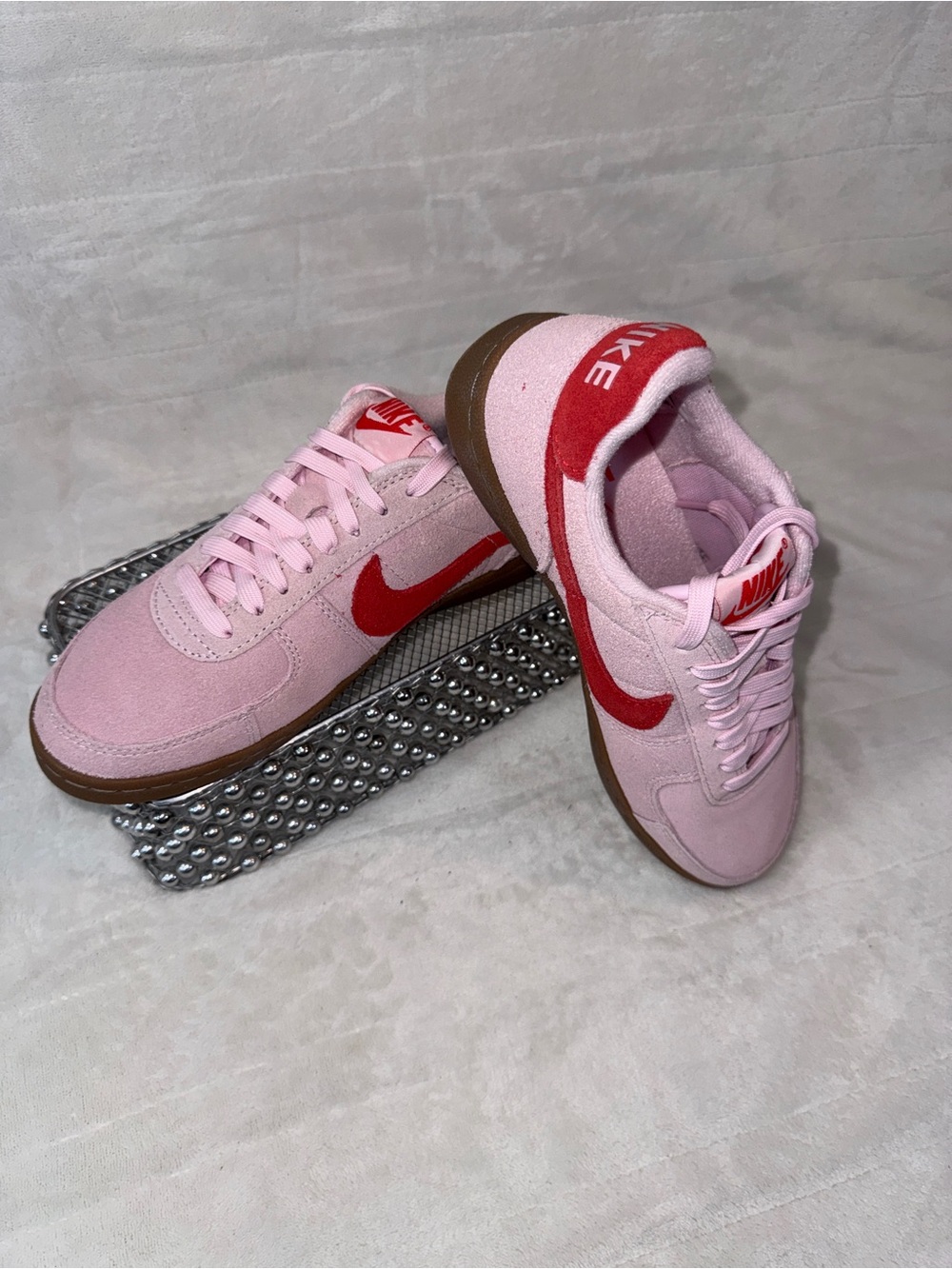 Nike Cortez TXT Pink Red White Sz 6.5Y 8Women. Style HF9994-600 - Picture 16 of 16